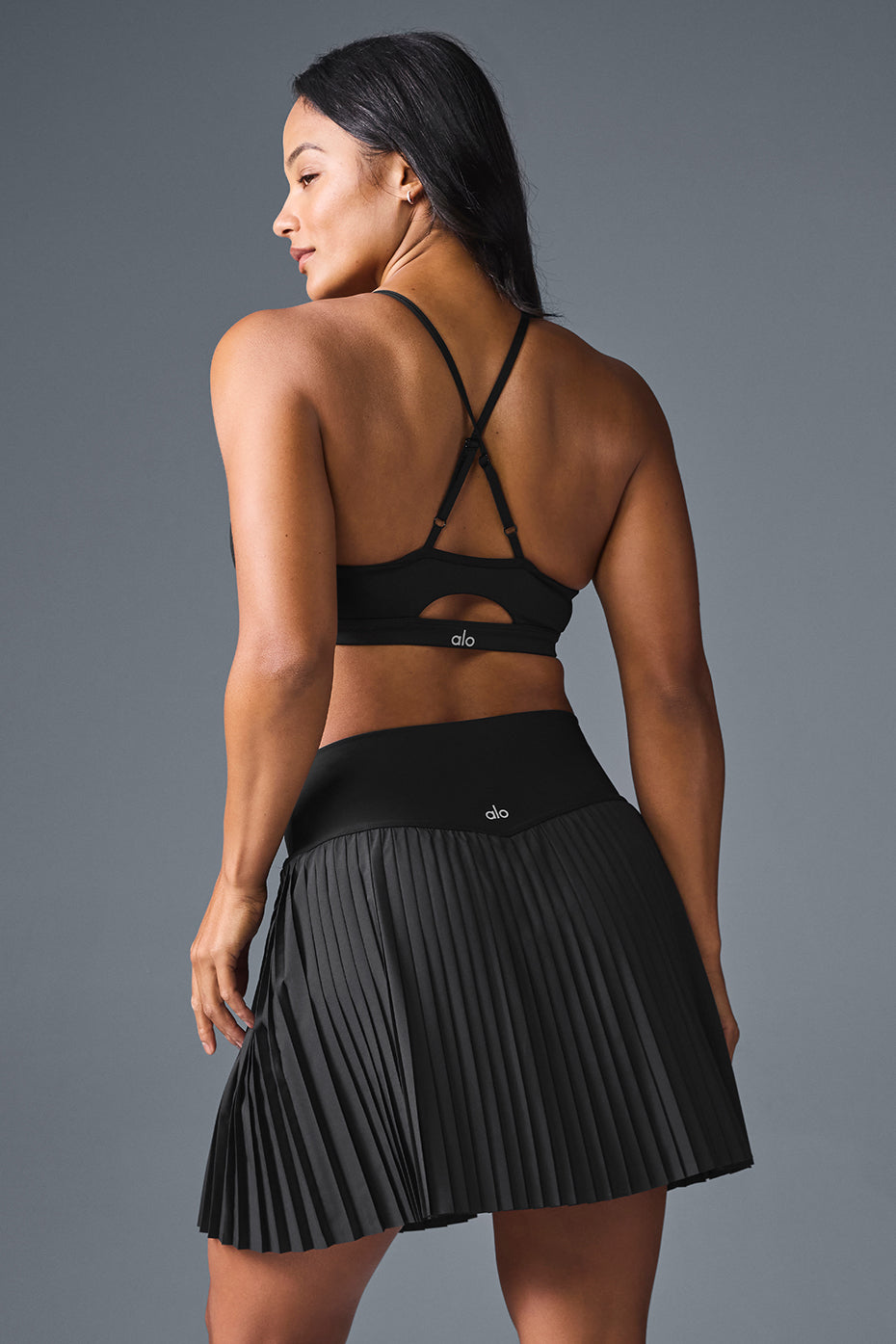 Grand Slam Tennis Skirt — Black