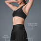 Grand Slam Tennis Skirt — Black