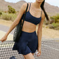 Grand Slam Tennis Skirt — Navy