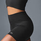 5" Seamless Ribbed Favorite Shorts — Black