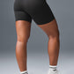 5" Seamless Ribbed Favorite Shorts — Black