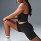 5" Seamless Ribbed Favorite Shorts — Black
