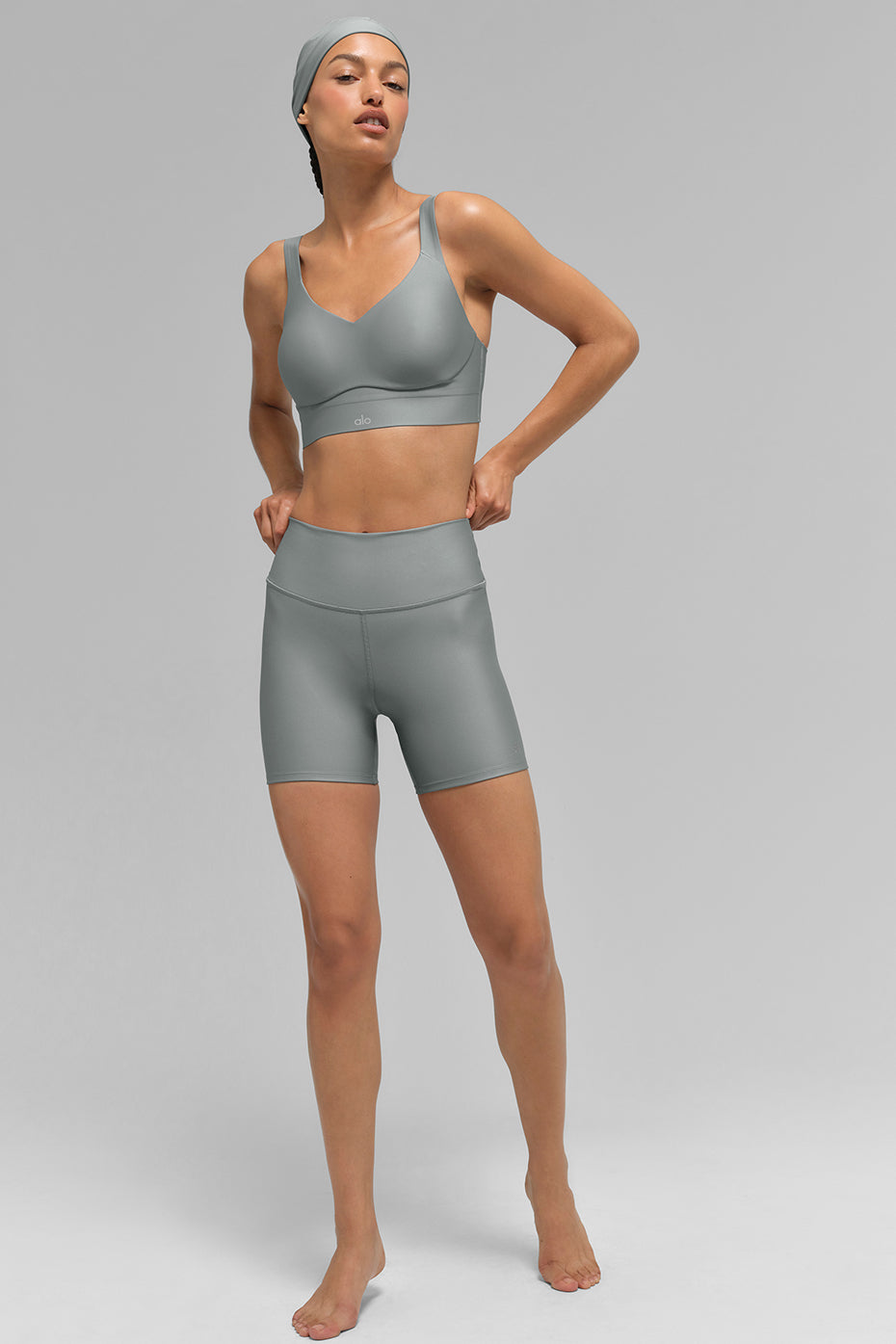 5" Airlift Energy Shorts — Lunar Grey
