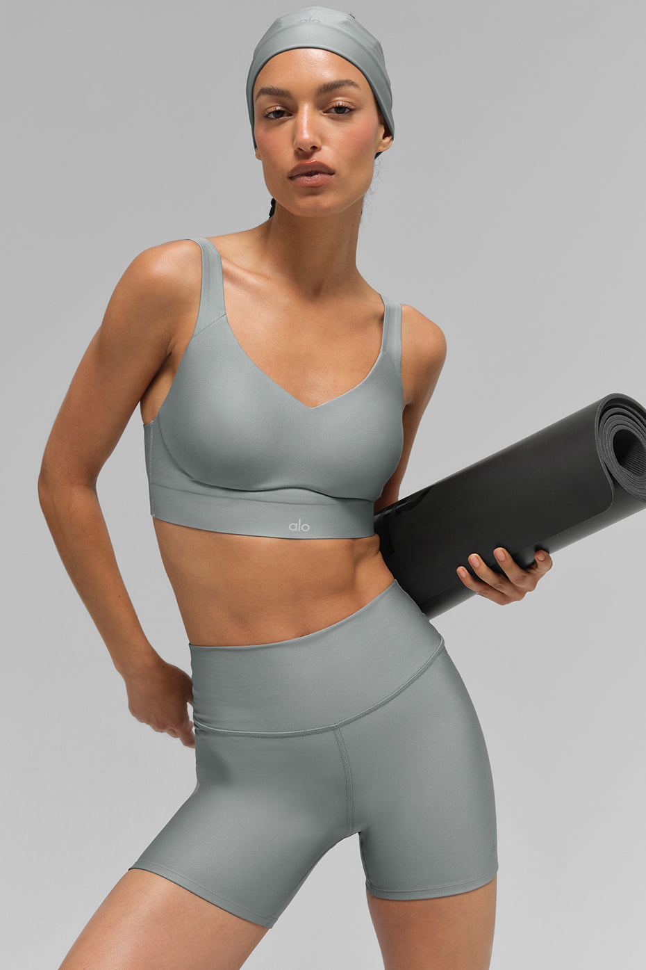 5" Airlift Energy Shorts — Lunar Grey