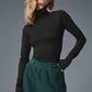 High Rise Elevation Mini Skirt — Midnight Green