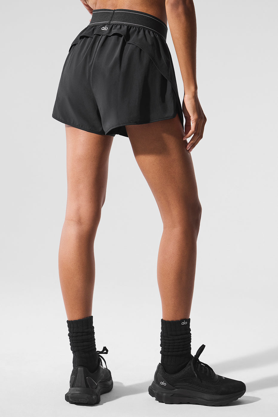 Match Point Shorts — Black