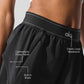 Match Point Shorts — Black