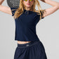 Match Point Shorts — Navy