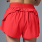 Match Point Shorts — Red Hot Summer