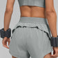 Match Point Shorts — Lunar Grey