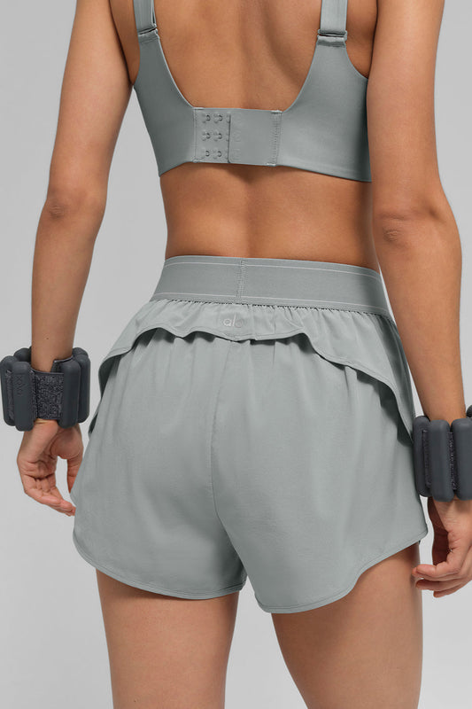 Match Point Shorts — Lunar Grey