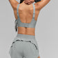 Match Point Shorts — Lunar Grey
