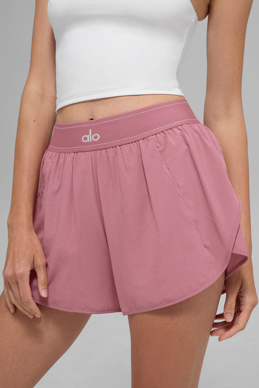 Match Point Shorts — Pink Wild Rose