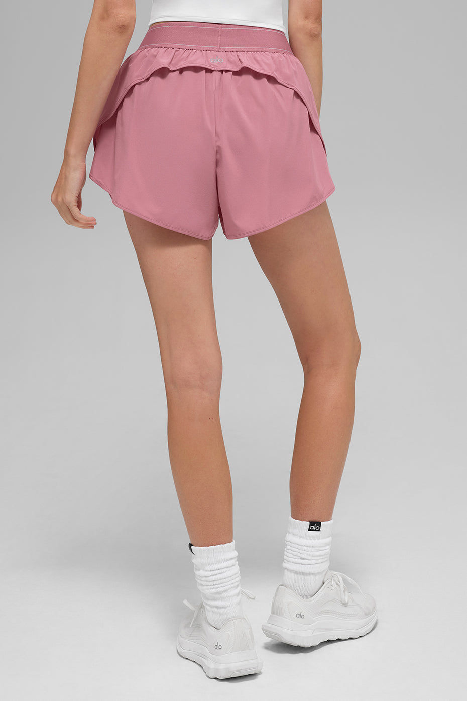 Match Point Shorts — Pink Wild Rose