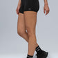 3" High Rise Airlift Shorts — Black