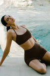 5" Airlift Energy Shorts — Espresso