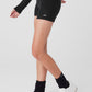 Alolux High Rise Me Time Shorts — Black