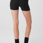 Alolux High Rise Me Time Shorts — Black