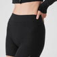 Alolux High Rise Me Time Shorts — Black