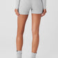 Alolux High Rise Me Time Shorts — Athletic Heather Grey