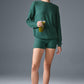 Alolux High Rise Me Time Shorts — Winter Ivy