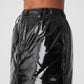 Snomoto Puffer Mini Skirt — Black