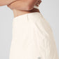 Snomoto Puffer Mini Skirt — Ivory