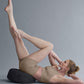 3" Seamless Ribbed Shimmer Shorts — Gravel
