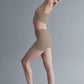3" Seamless Ribbed Shimmer Shorts — Gravel