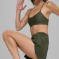 Playmaker Dolphin Shorts — Green Olive
