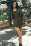 Playmaker Dolphin Shorts — Green Olive