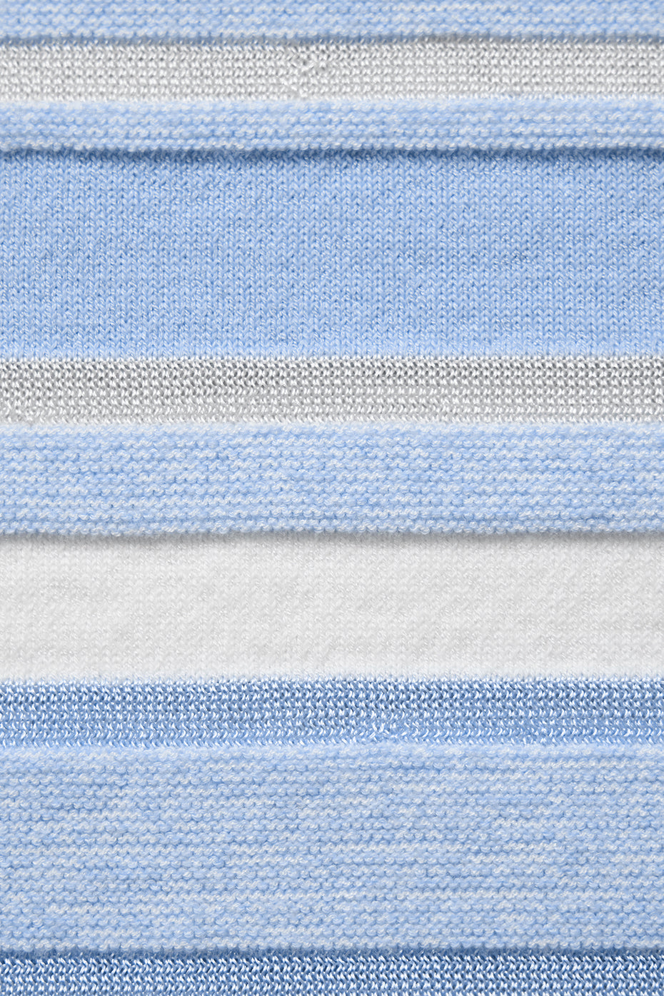 Sport Play High Rise Knit Shorts — Seashell Blue/Ivory