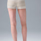 Sport Play High Rise Knit Shorts — Ivory/Alabaster