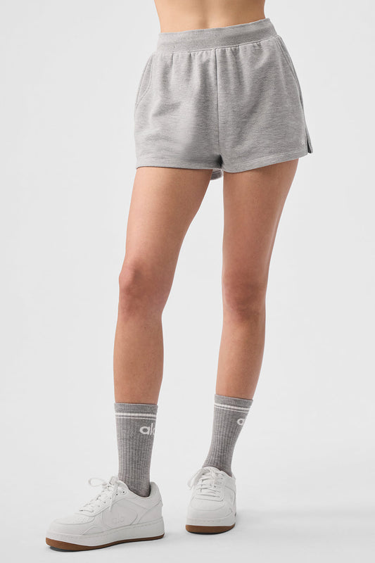 Low Key Sweat Shorts — Athletic Heather Grey