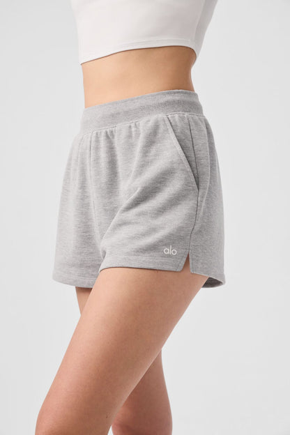 Low Key Sweat Shorts — Athletic Heather Grey
