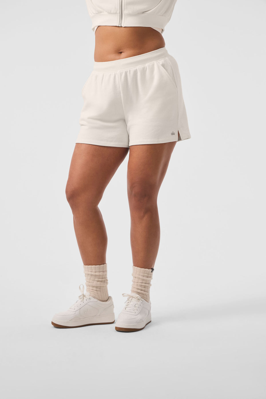 Low Key Sweat Shorts — Ivory