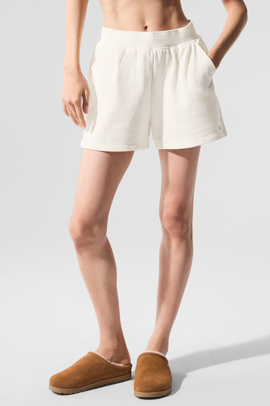 Low Key Sweat Shorts — Ivory