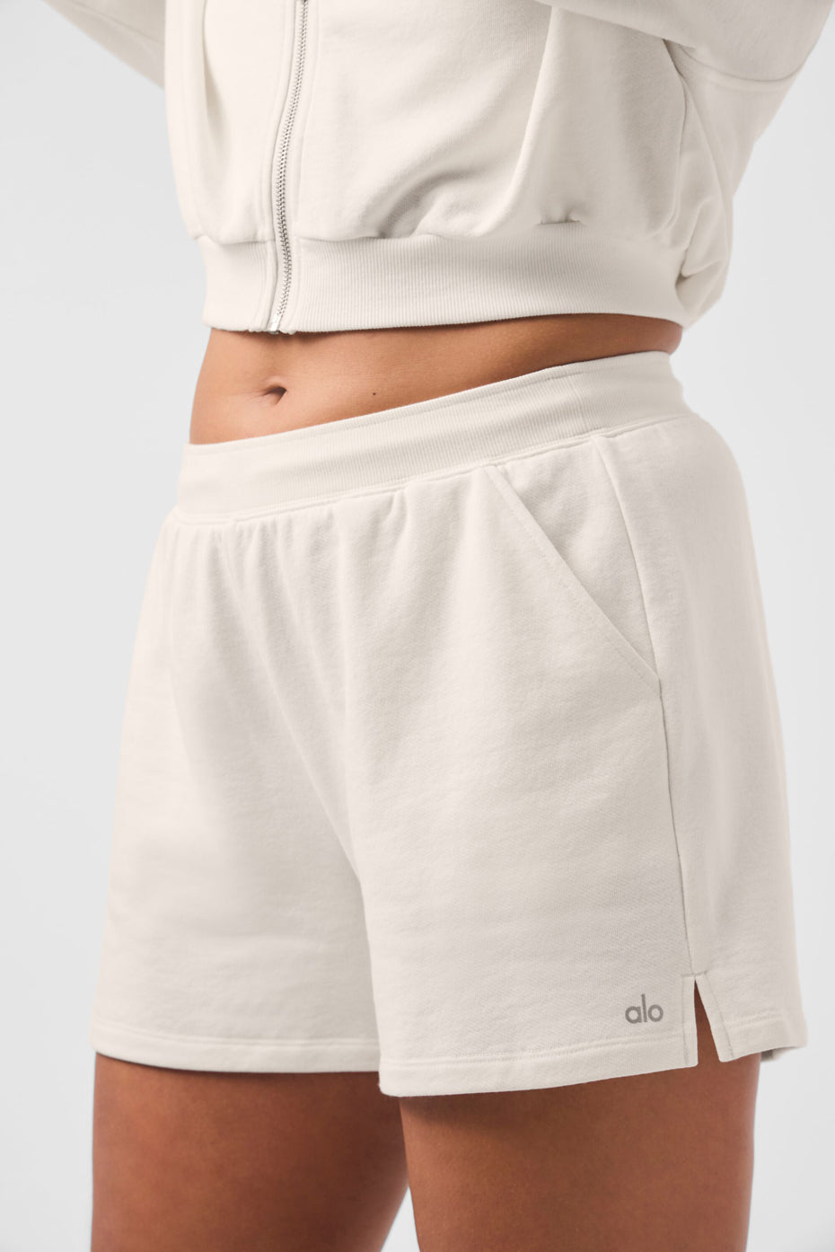 Low Key Sweat Shorts — Ivory