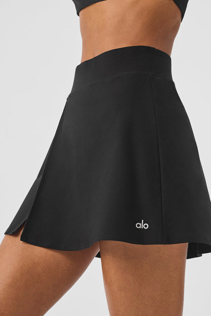 Alosoft Backspin Skirt — Black