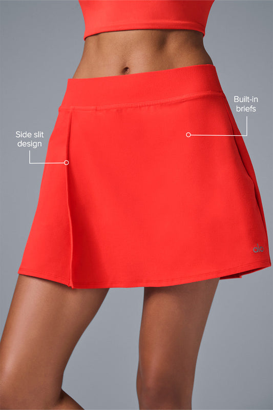 Alosoft Backspin Skirt — Red Hot Summer