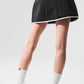 Airbrush Streamlined Skirt — Black/White