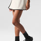 Airbrush Streamlined Skirt — Ivory/Black