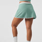 Airbrush Streamlined Skirt — Botanical Green/Ivory