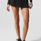 Mesh Baseline Tennis Skirt — Black