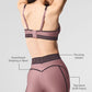 Airlift High Rise Line Up Shorts — Smoky Quartz