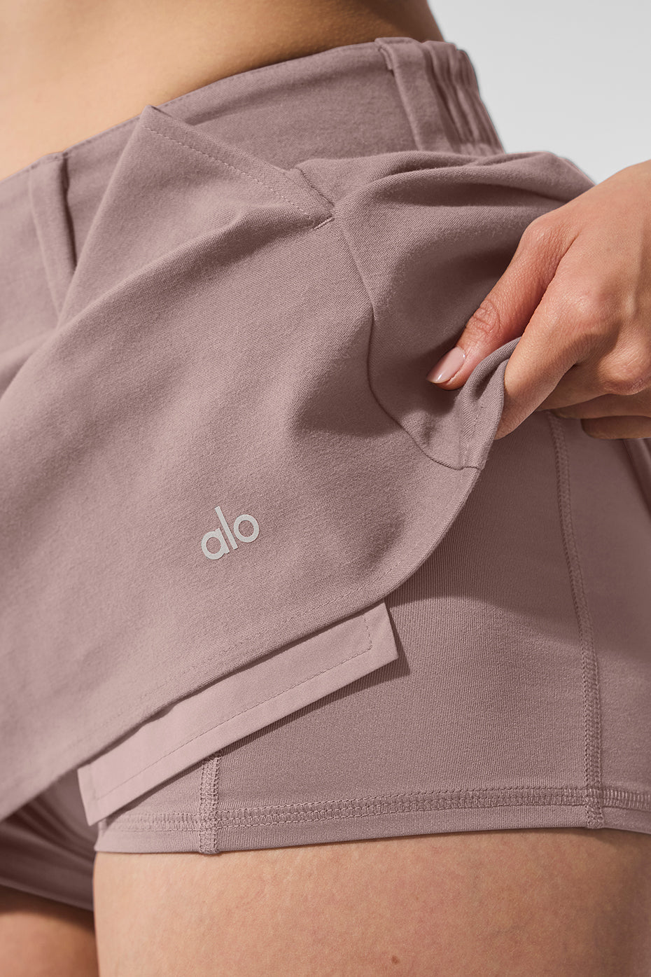Good Days Mini Skirt — Mushroom