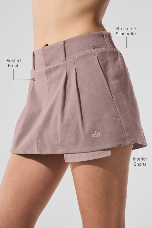 Good Days Mini Skirt — Mushroom