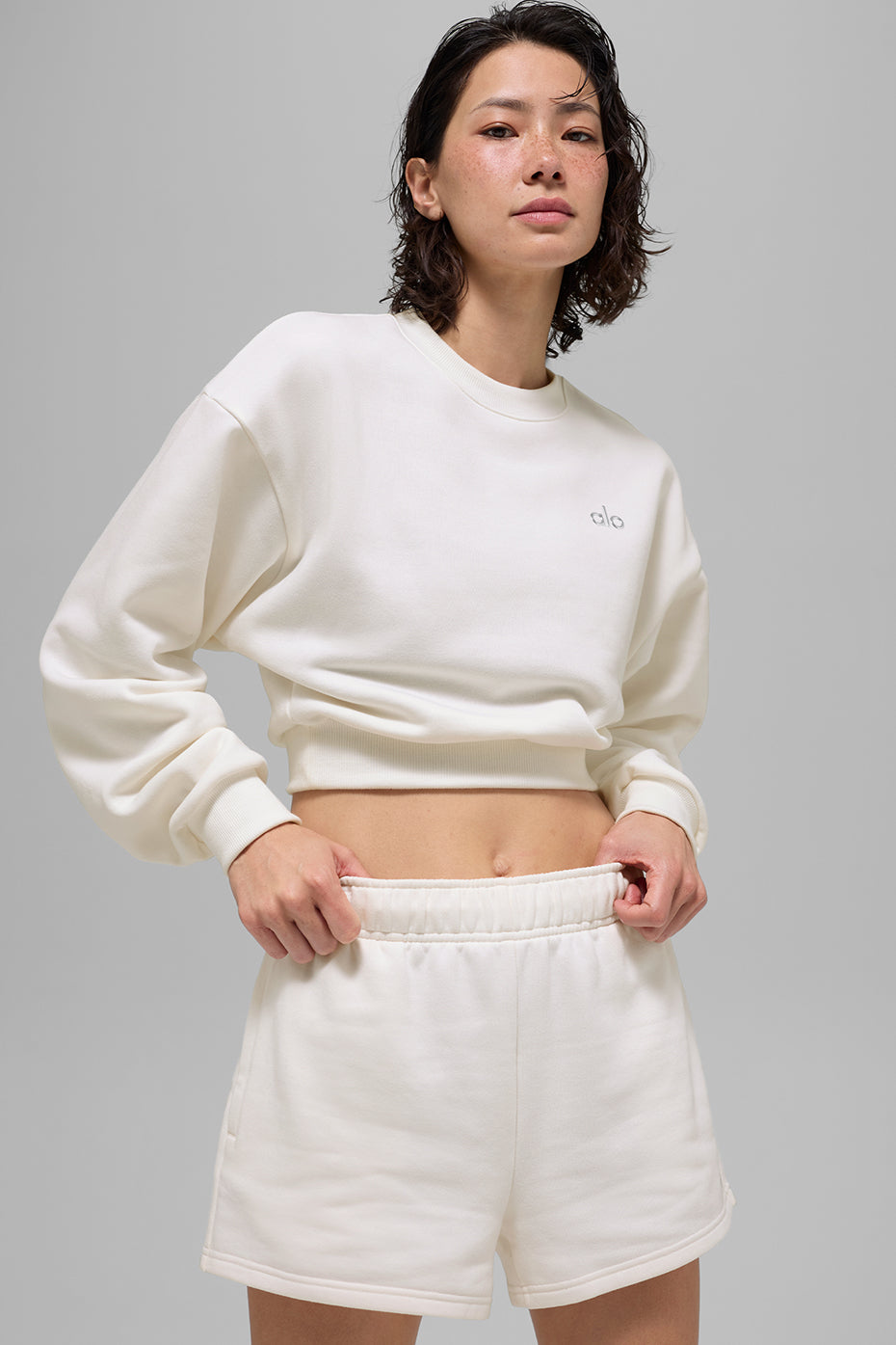 Accolade Shorts — Ivory
