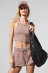 Accolade Shorts — Taupe