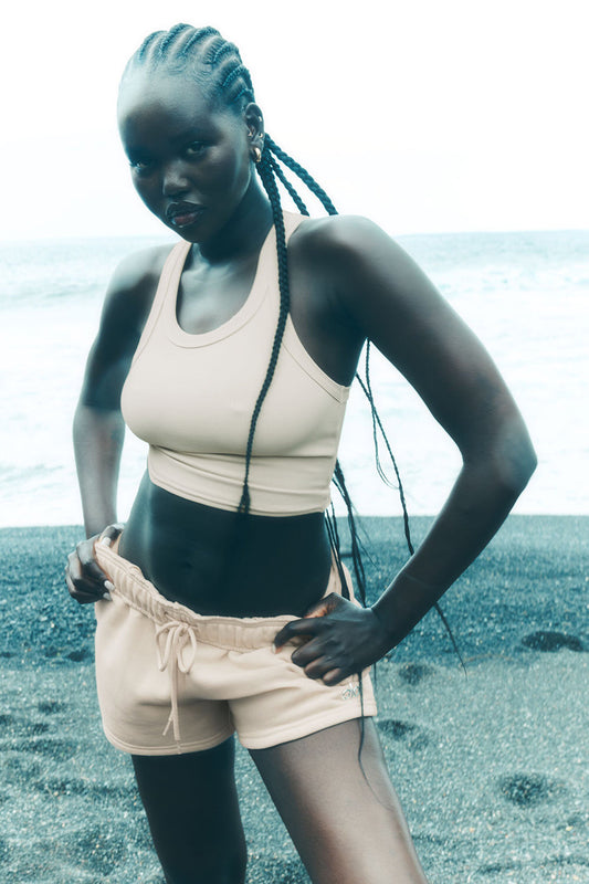 Accolade Shorts — Macadamia